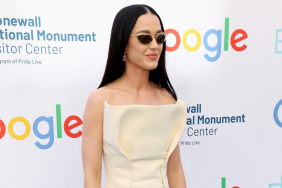 Katy Perry attends the Grand Opening Ceremony for the Stonewall National Monument Visitor Center hosted by Pride Live at the Stonewall National Monument Visitor Center on June 28, 2024 in New York City.