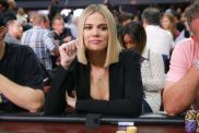 Khloe Kardashian attends the first annual "If Only" Texas hold'em charity poker tournament benefiting City of Hope at The Forum on July 29, 2018 in Inglewood, California.