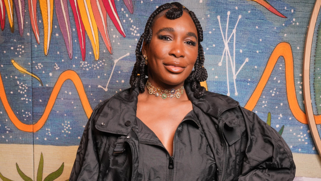 Venus Williams at Christian Dior Haute Couture Spring/Summer 2025 as part of Paris Couture Fashion Week held at Musée Rodin on January 27, 2025 in Paris, France.