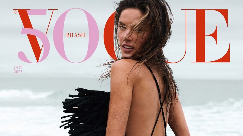 Vogue Brazil January 2025 : Alessandra Ambrosio by Nicole Heiniger