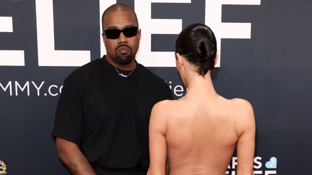 Bianca Censori Kanye West Grammys