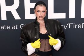 Julia Fox attends the 67th Annual GRAMMY Awards on February 02, 2025 in Los Angeles, California.