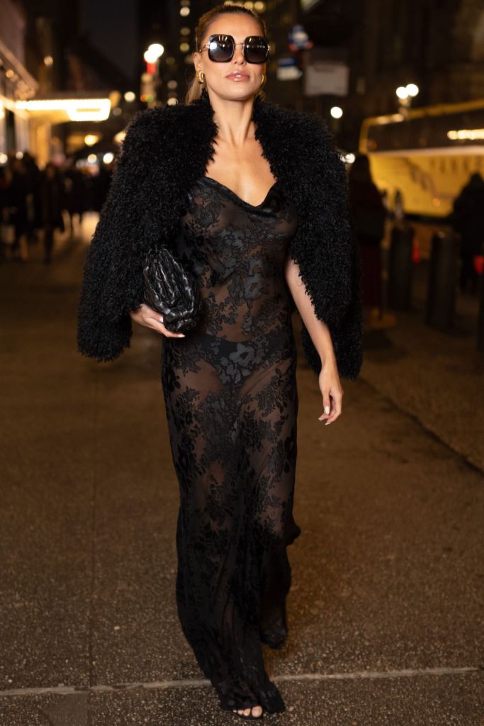 Brooks Nader is seen attending the L'AGENCE NYFW presentation on February 06, 2025 in New York City.