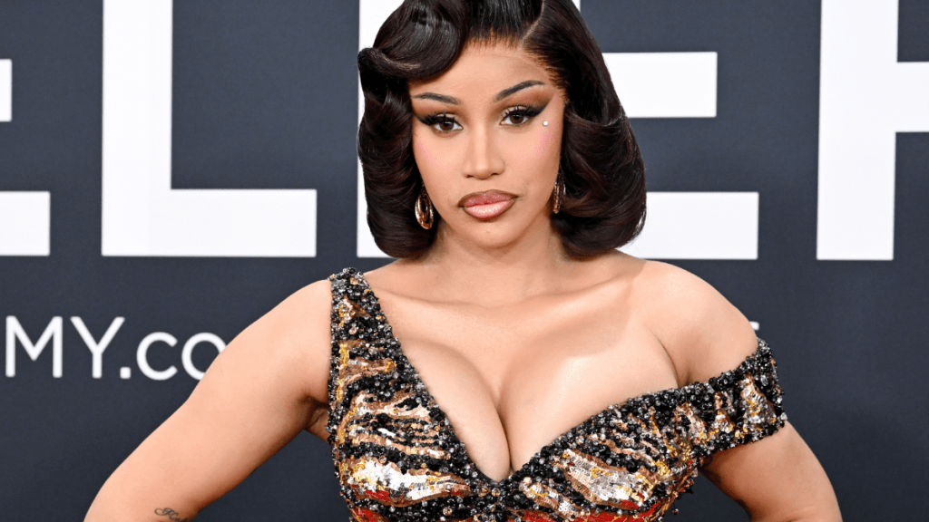 Cardi B at the 67th GRAMMY Awards held at the Crypto.com Arena on February 2, 2025 in Los Angeles, California.