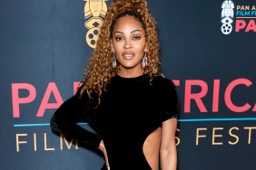 Meagan Good attends the 2025 Pan African Arts and Film Festival opening night screening of "Magazine Dreams" at The Culver Theater on February 04, 2025 in Culver City, California.