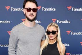 Paul Skenes and Livvy Dunne attend Michael Rubin's 2025 Fanatics Super Bowl Party at The Sugar Mill on February 08, 2025 in New Orleans, Louisiana.