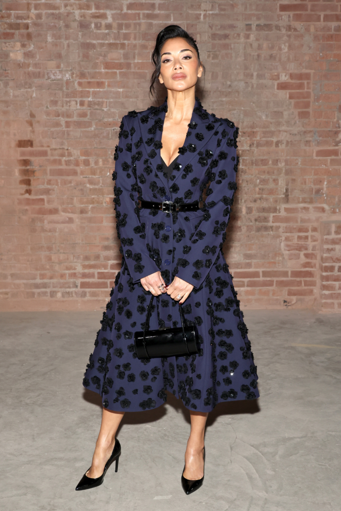 Nicole Scherzinger attends the Michael Kors Collection Fall/Winter 2025 Runway Show at Terminal Warehouse on February 11, 2025 in New York City.