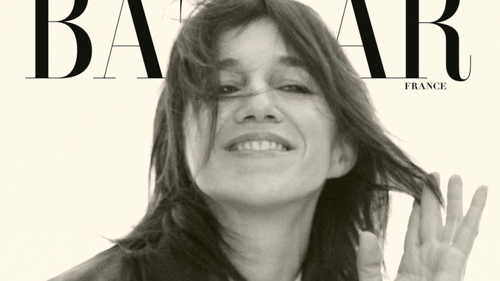 Harper’s Bazaar France February 2025 : Charlotte Gainsbourg by Mark Kean