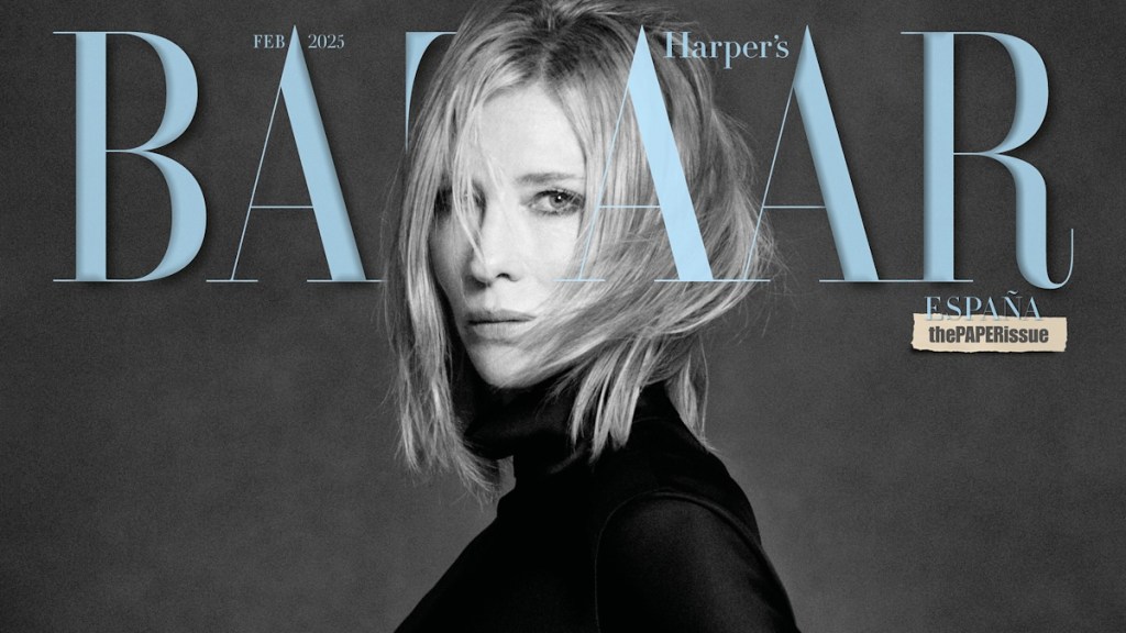 Harper’s Bazaar España February 2025 : Cate Blanchett by Nico Bustos