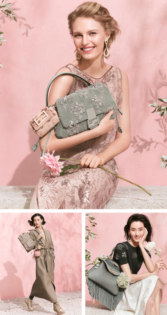 Fendi S/S 2025 : Mona Tougaard, Karolina Spakowski & Lina Zhang by Steven Meisel