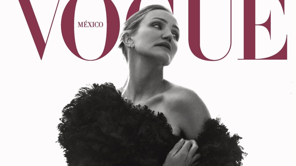 Vogue Mexico & Latin America February 2025 : Cameron Diaz by Norman Jean Roy