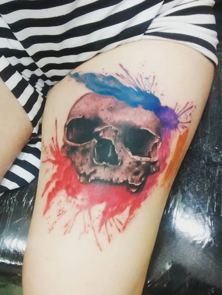 41 Watercolor Tattoos That Are a Work of Art  theFashionSpot