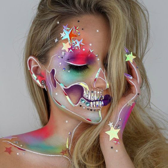 50 Amazing Halloween Makeup Ideas from Pinterest #3