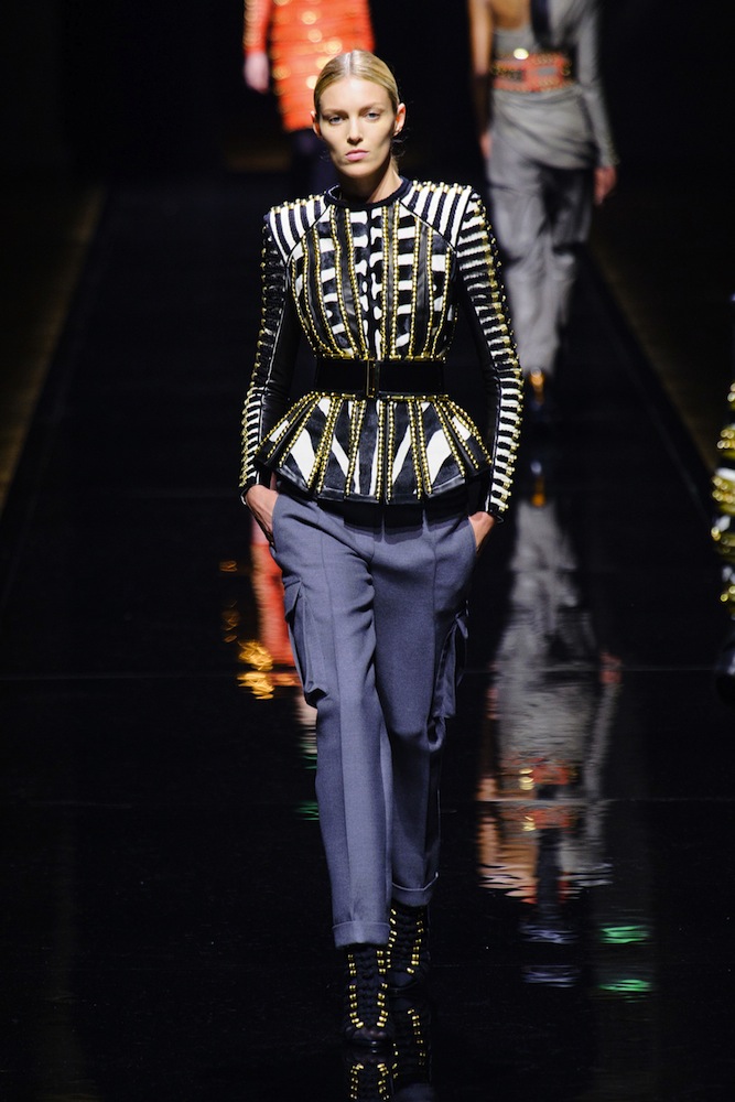 Balmain Fall 2014 Runway Review - theFashionSpot