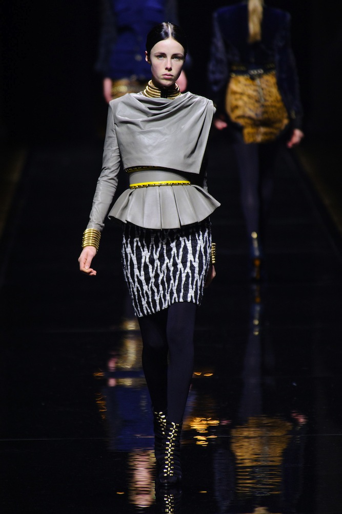 Balmain Fall 2014 Runway Review - theFashionSpot