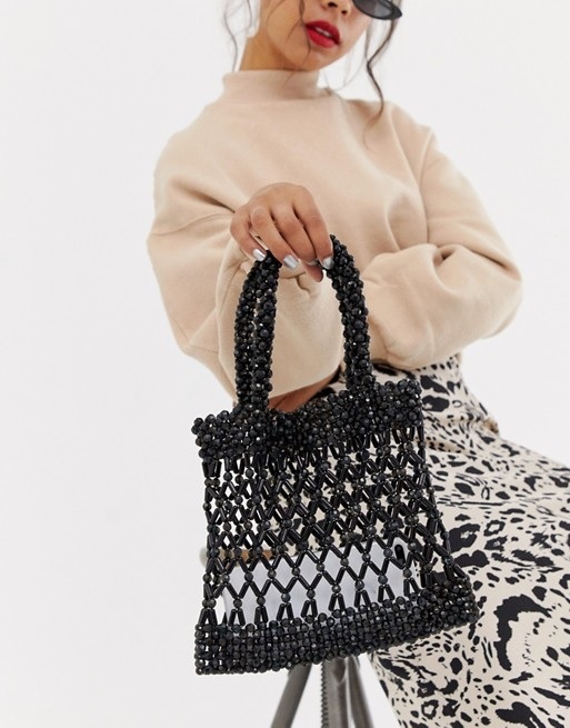 Beaded bags: A little something extra for the very extra season ahead