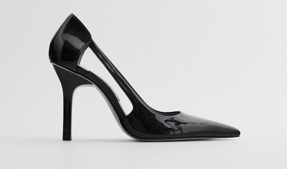 Delicious Women's Pointed Toe Side Cut Out Dress Heel Pump, Black , 8 M US  - Walmart.com