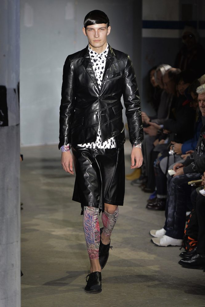 Comme des Garçons Homme Plus Fall 2015 Runway - theFashionSpot