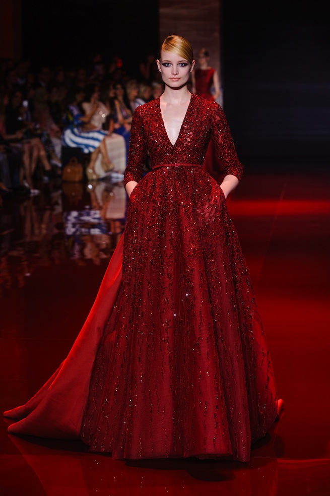 Elie Saab Fall 2013 Haute Couture - theFashionSpot