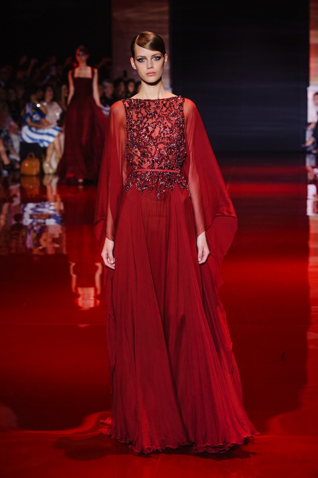 Elie Saab Fall 2013 Haute Couture - theFashionSpot