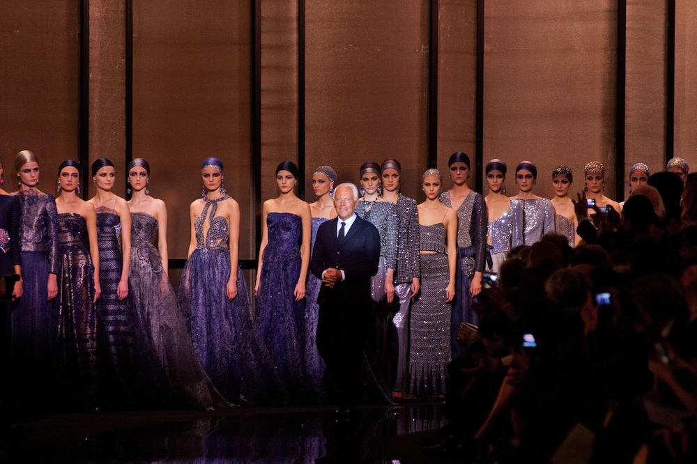 Armani Privé Haute Couture Spring 2014 - theFashionSpot