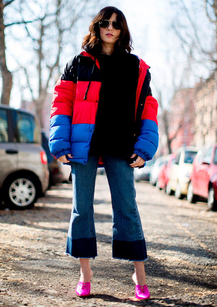 13 Non-Frumpy Ways to Wear Puffer Coats - theFashionSpot