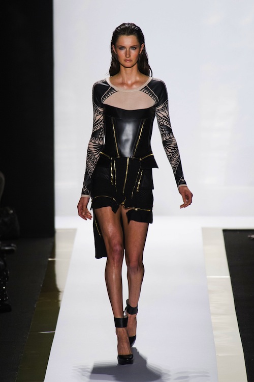 Herve Leger Spring 2014 Runway Review - theFashionSpot