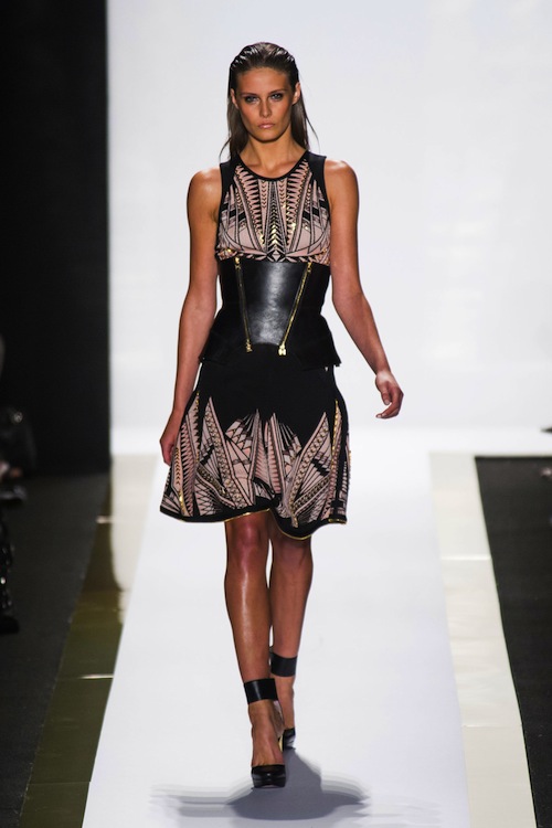 Herve Leger Spring 2014 Runway Review - theFashionSpot