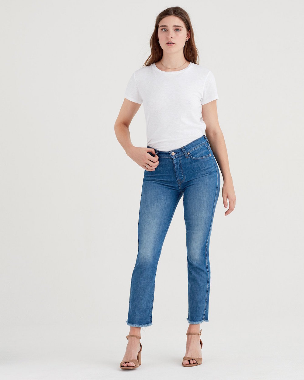 Best High-Waisted Jeans for Every Body Type - theFashionSpot