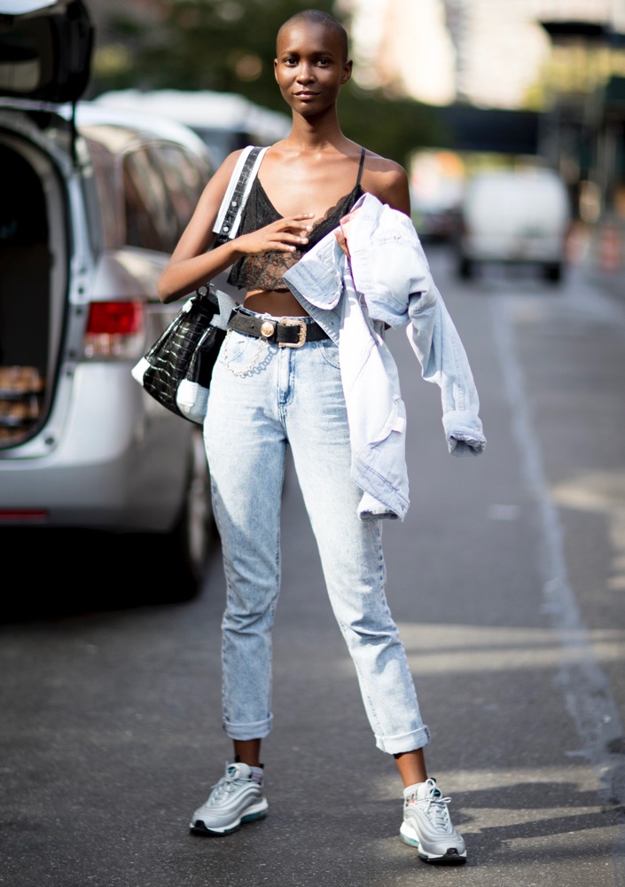 Double Denim: How to Wear Jean-on-Jean Outfits in 2017 - theFashionSpot