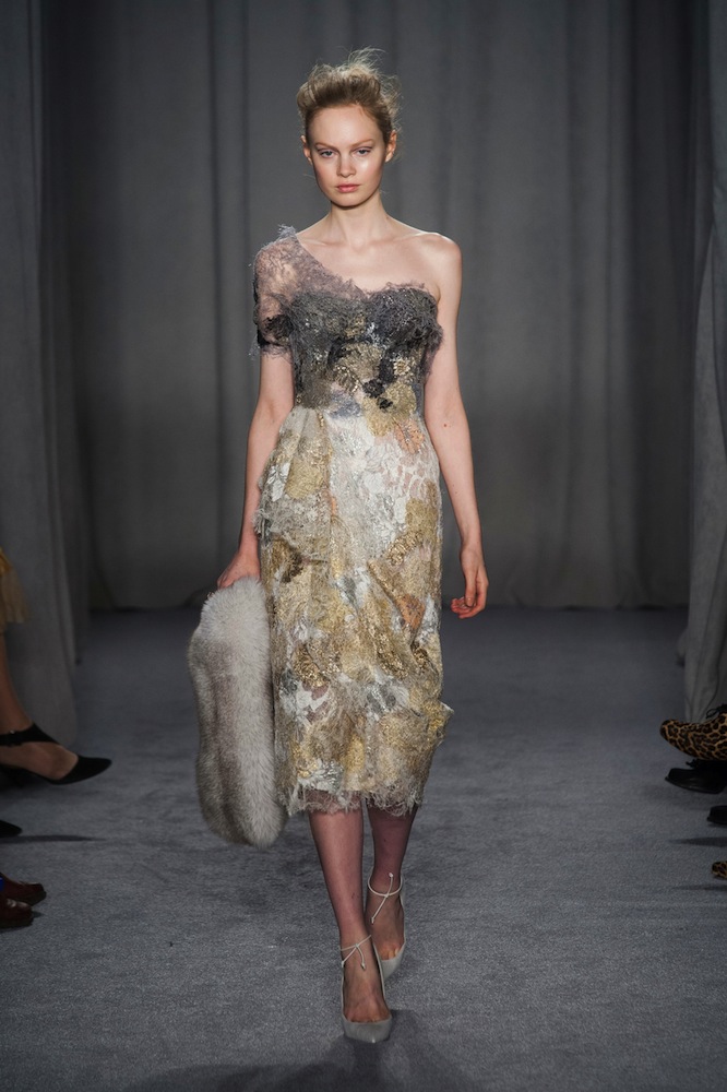 Marchesa Fall 2014 Runway Review - theFashionSpot