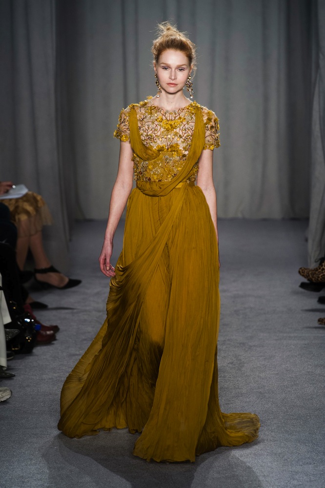 Marchesa Fall 2014 Runway Review - theFashionSpot