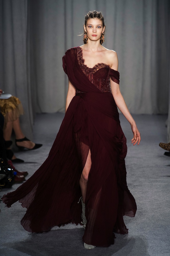 Marchesa Fall 2014 Runway Review - theFashionSpot