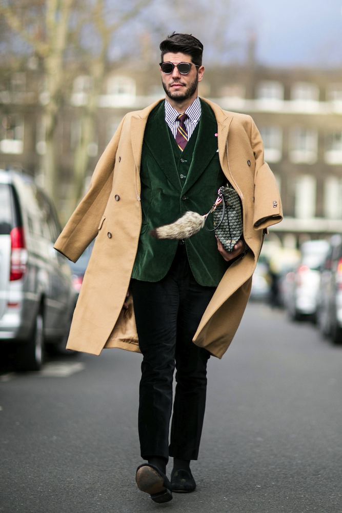 London Collections: Men Fall 2015 Street Style - theFashionSpot