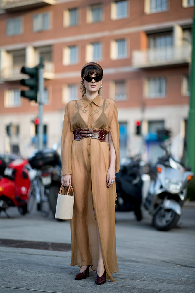 Street Style: Milan Fashion Week Fall 2019 - theFashionSpot