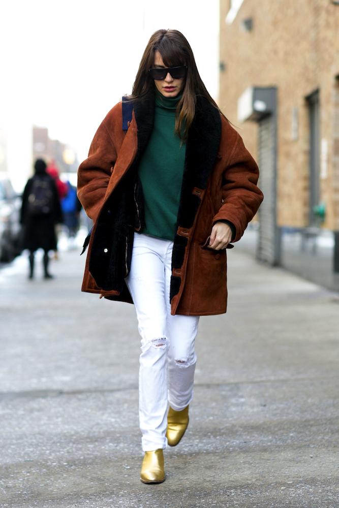 New York Fashion Week Fall 2015 Street Style - theFashionSpot