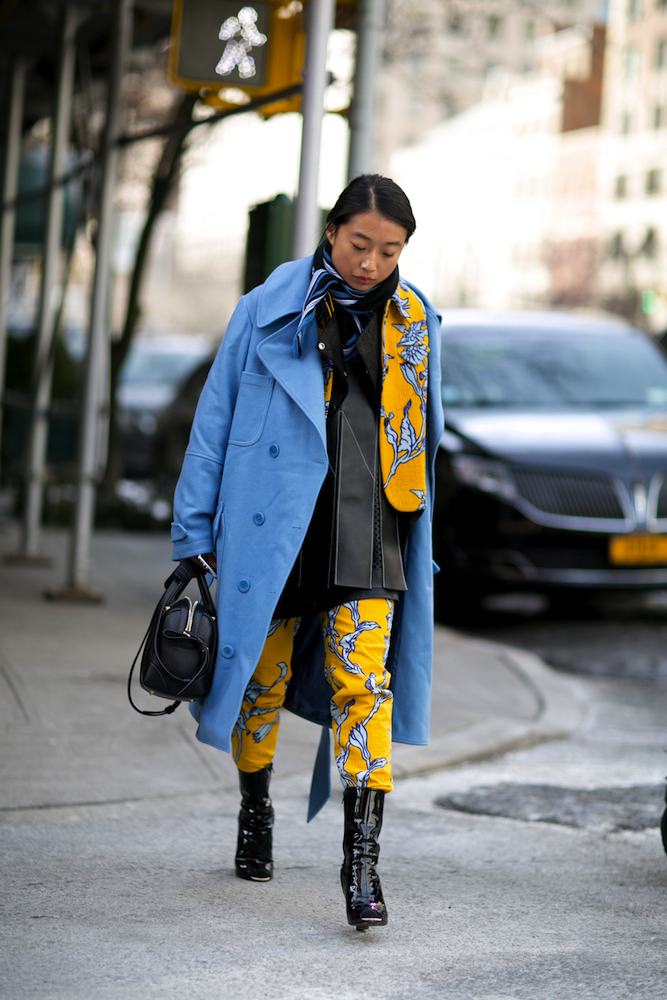 New York Fashion Week Fall 2015 Street Style - theFashionSpot