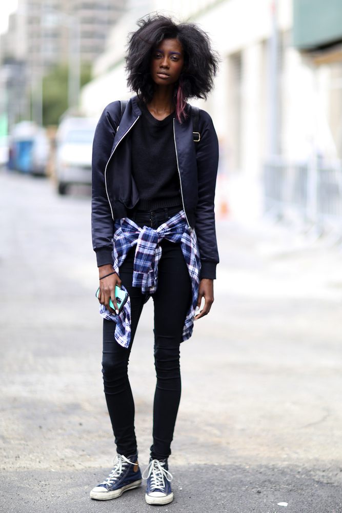 Model Street Style from NYFW Spring 2015