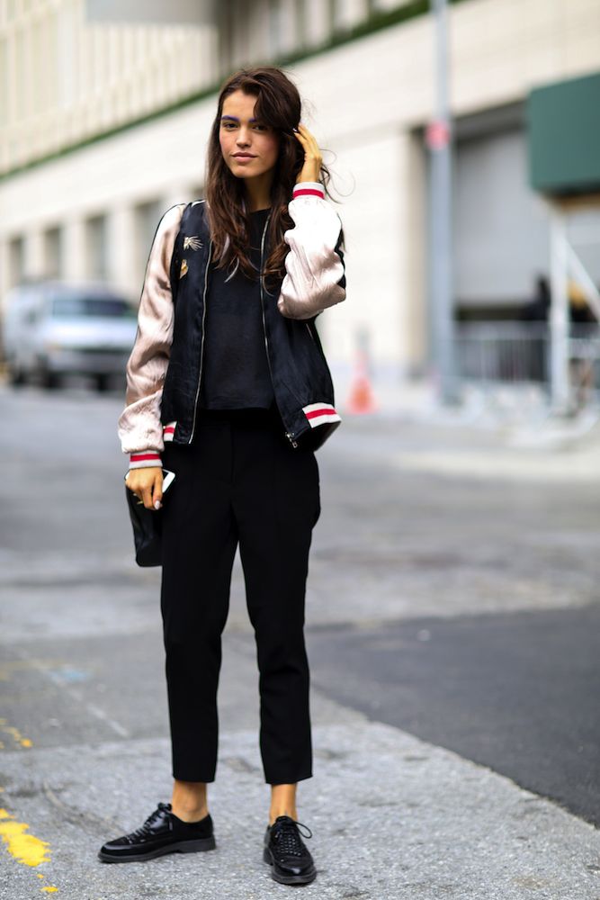 Model Street Style from NYFW Spring 2015