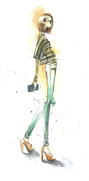 Fashion Week Preview: Designers Share Spring 2013 Sketches and ...