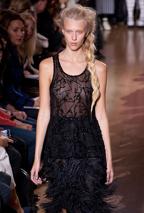 Top Models Fashion Week Spring 2014 - theFashionSpot