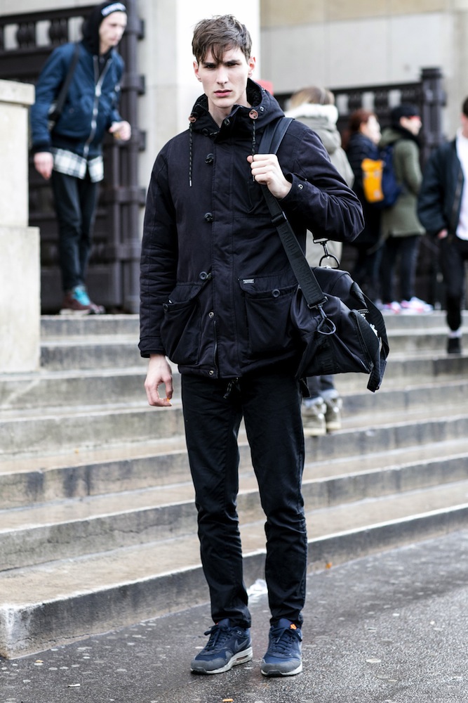 Paris Men's Fashion Week Street Style Fall 2014 - theFashionSpot