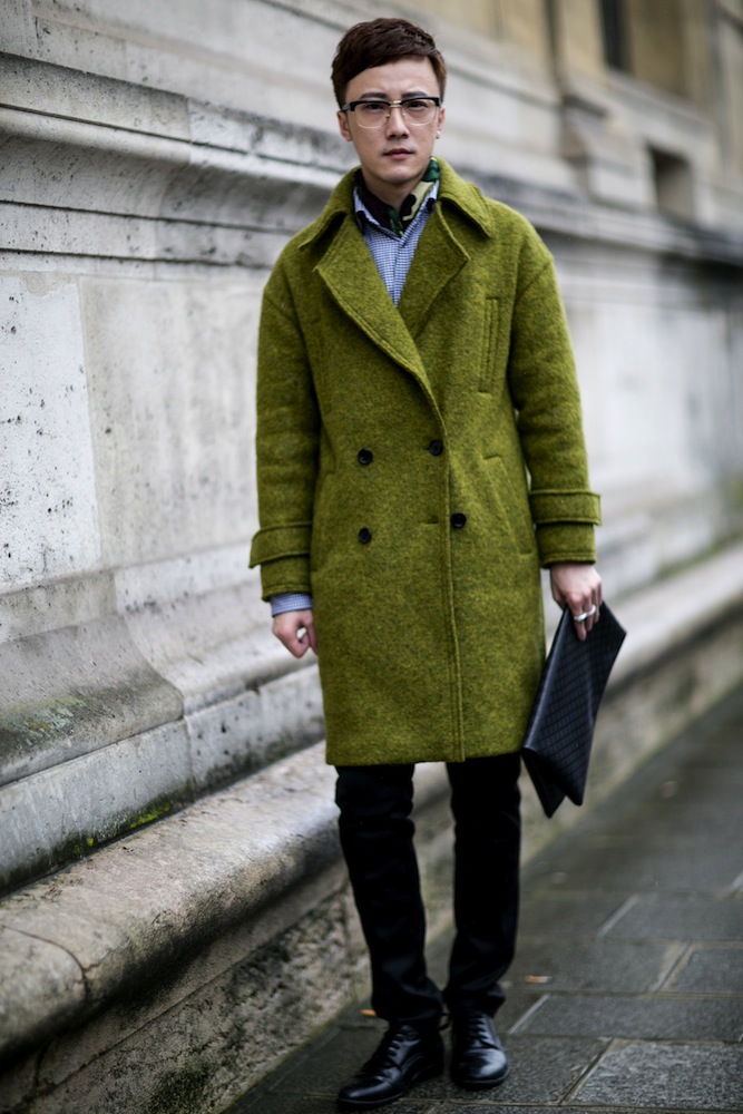 Paris Men's Fashion Week Street Style Fall 2014 - theFashionSpot