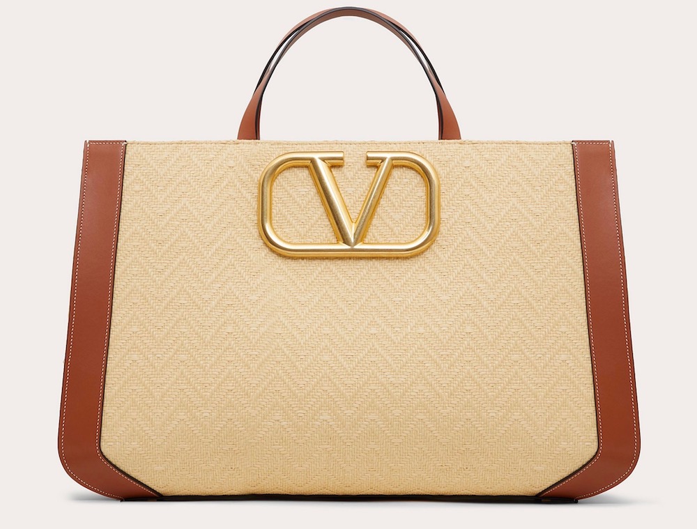 Valentino Garavani, Bags, Valentino Garavani Vsling Shoulder Bag Leather  Small Neutral