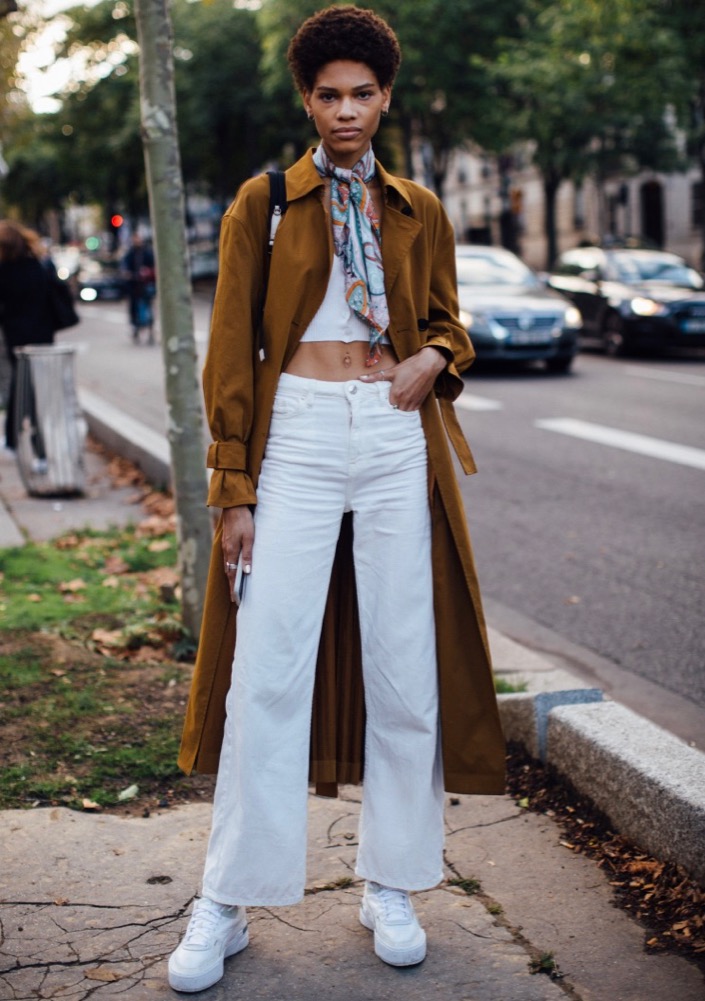 White Boots Are the Secret to Transitional Dressing - theFashionSpot
