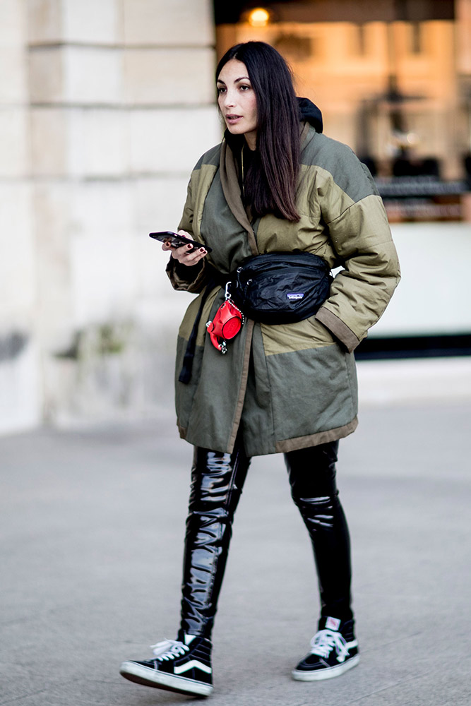 Street Style: The Women of Men's Fashion Week Fall 2017 - theFashionSpot