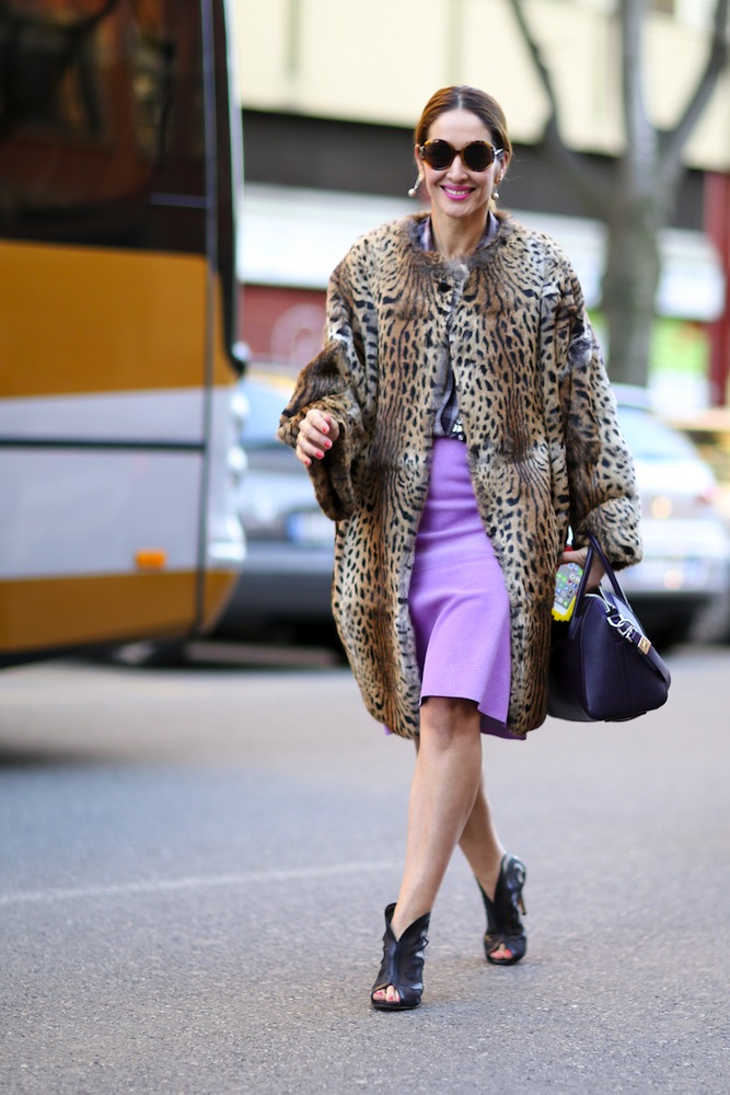 Milan Fashion Week 2014 Street Style - theFashionSpot